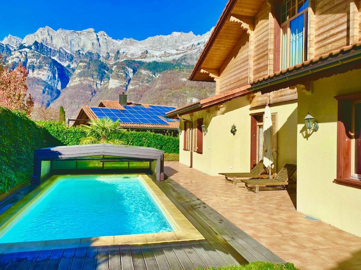 Doodle'S Amazing Chalet -Walensee - Flumserberg - Churfirsten - Heidiland - Pool - Sauna Mols エクステリア 写真