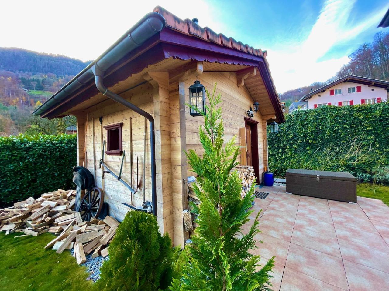 Doodle'S Amazing Chalet -Walensee - Flumserberg - Churfirsten - Heidiland - Pool - Sauna Mols エクステリア 写真