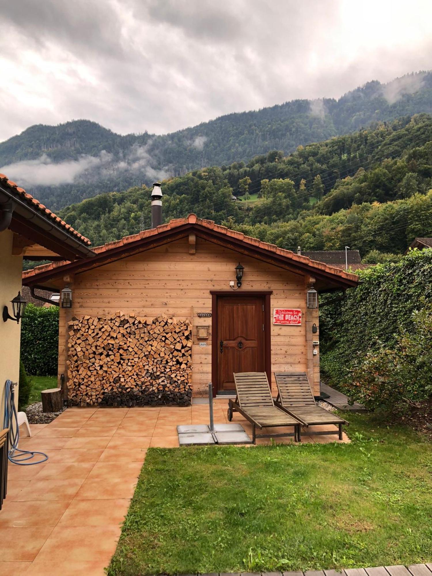 Doodle'S Amazing Chalet -Walensee - Flumserberg - Churfirsten - Heidiland - Pool - Sauna Mols エクステリア 写真