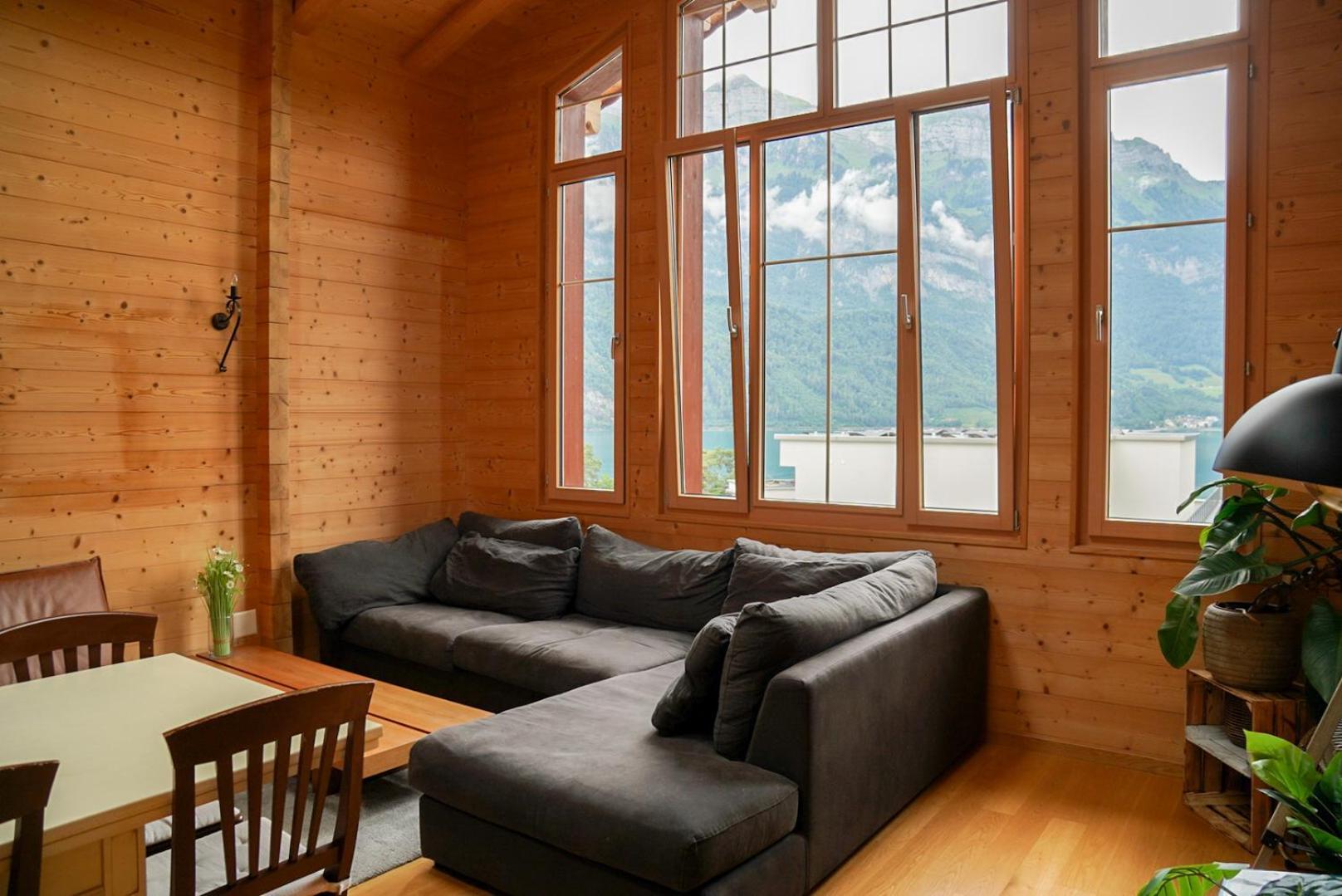 Doodle'S Amazing Chalet -Walensee - Flumserberg - Churfirsten - Heidiland - Pool - Sauna Mols エクステリア 写真