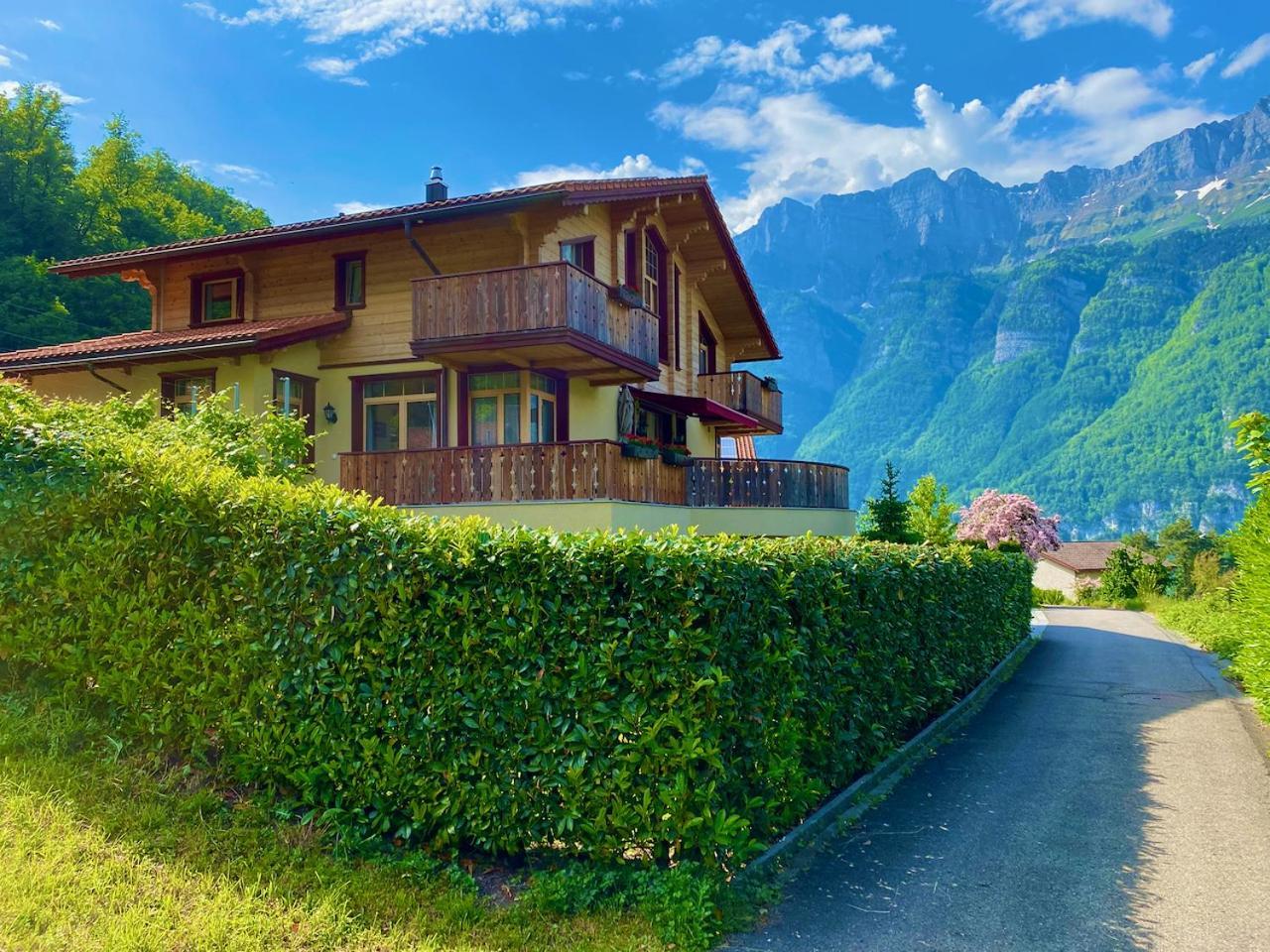Doodle'S Amazing Chalet -Walensee - Flumserberg - Churfirsten - Heidiland - Pool - Sauna Mols エクステリア 写真
