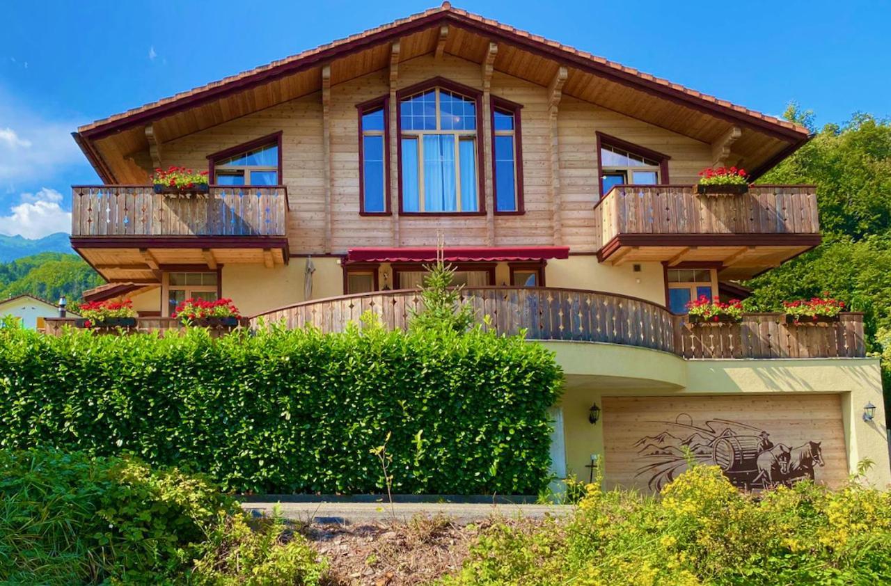 Doodle'S Amazing Chalet -Walensee - Flumserberg - Churfirsten - Heidiland - Pool - Sauna Mols エクステリア 写真