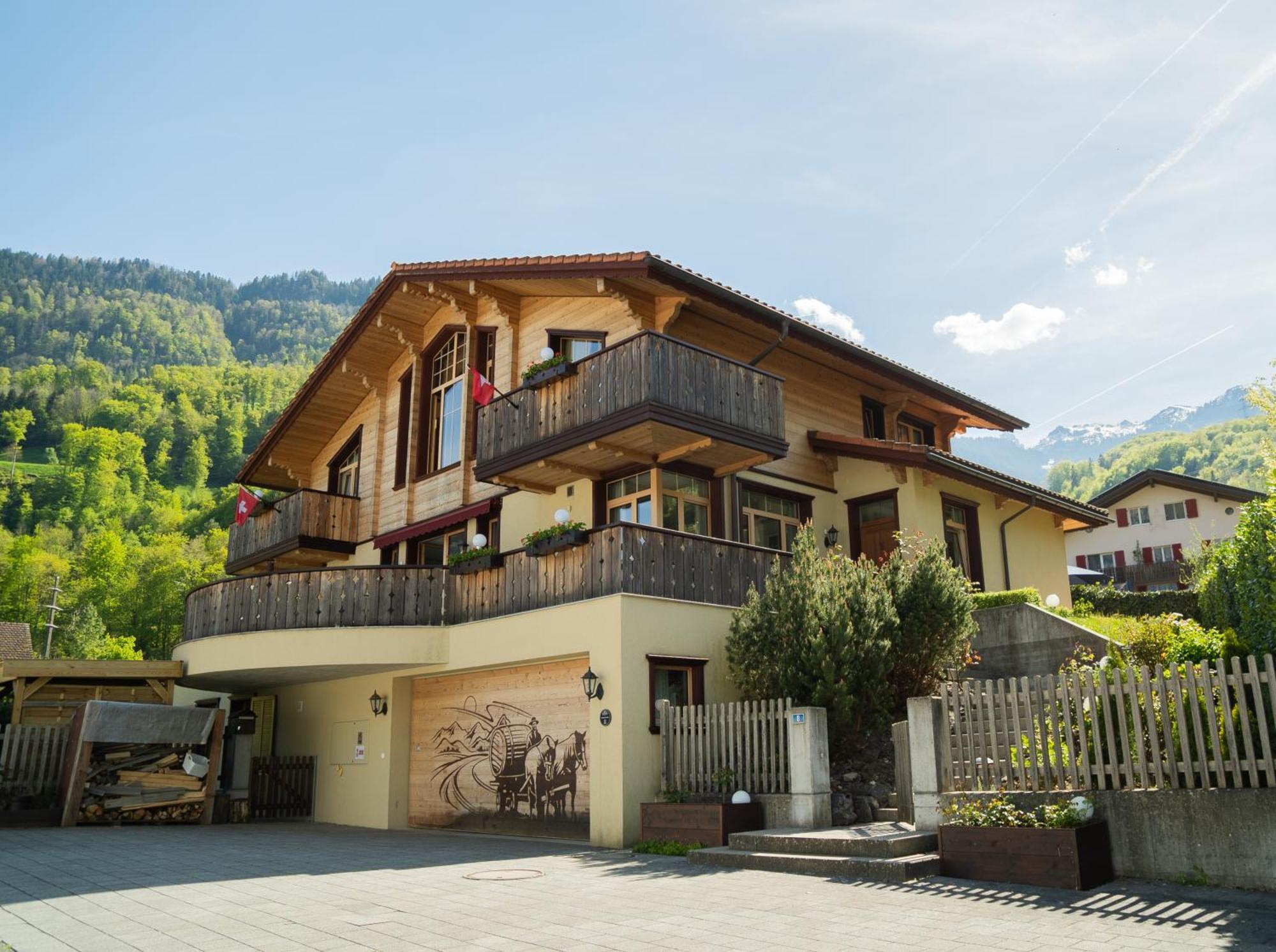 Doodle'S Amazing Chalet -Walensee - Flumserberg - Churfirsten - Heidiland - Pool - Sauna Mols エクステリア 写真