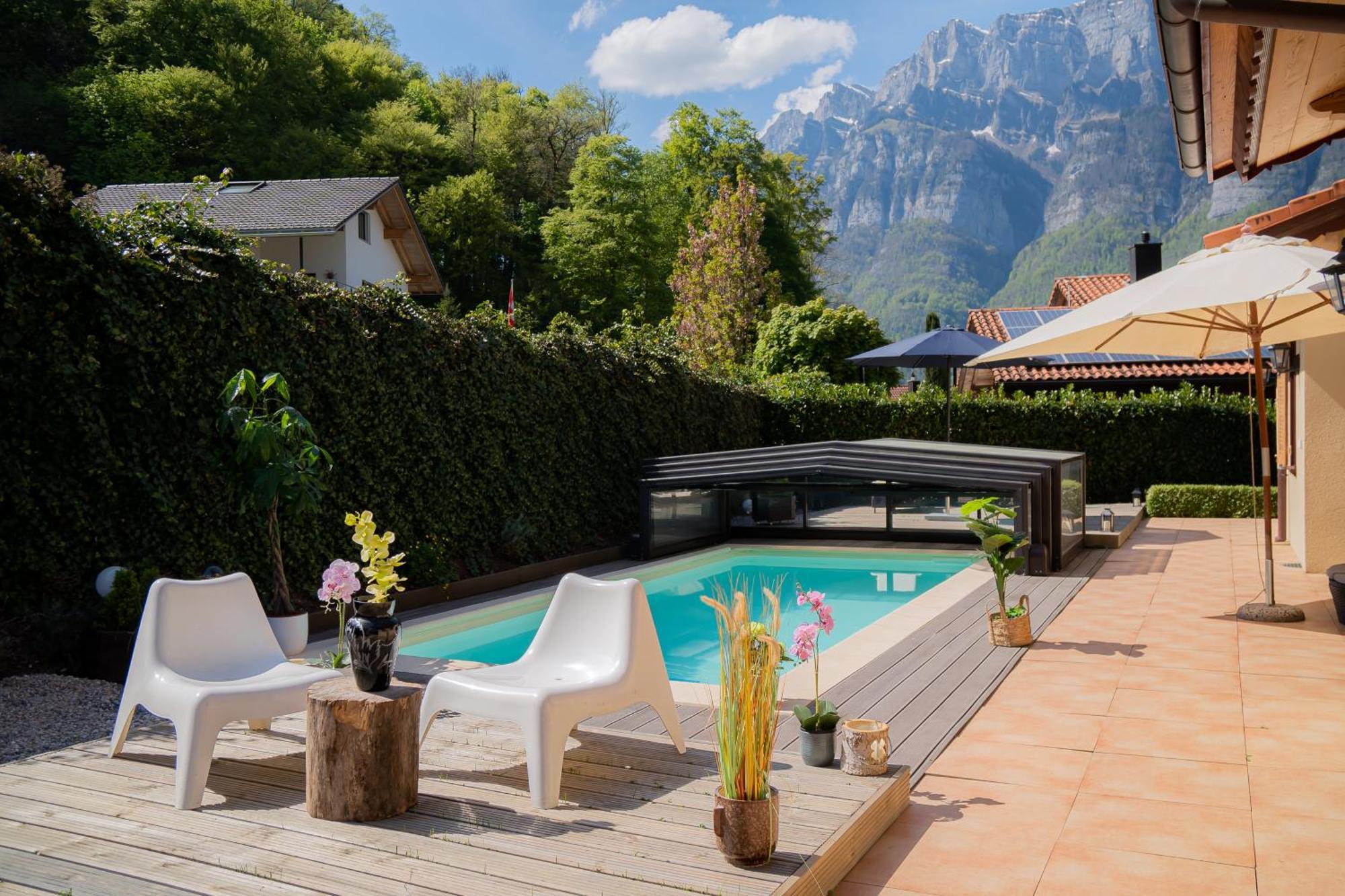Doodle'S Amazing Chalet -Walensee - Flumserberg - Churfirsten - Heidiland - Pool - Sauna Mols エクステリア 写真