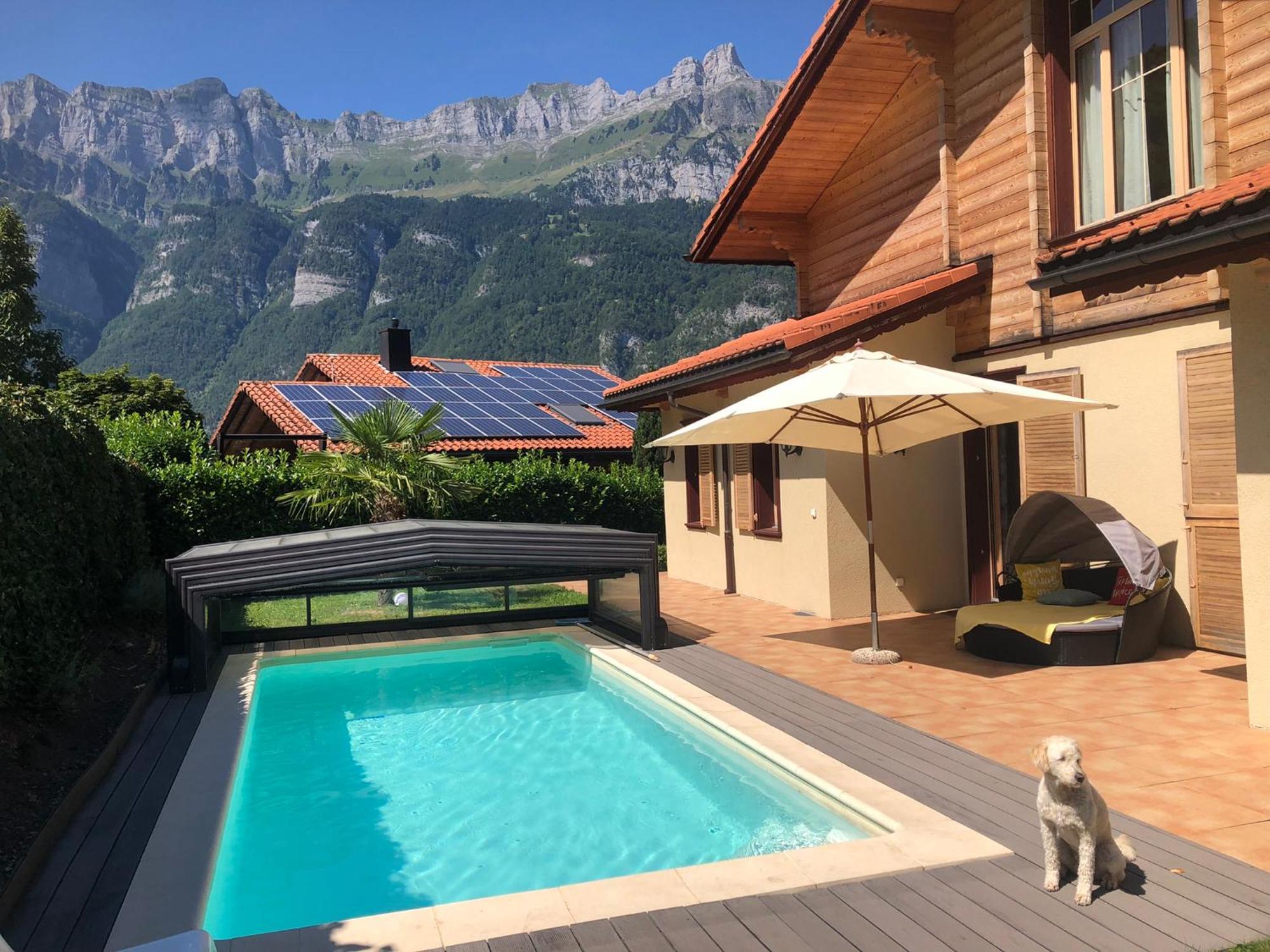 Doodle'S Amazing Chalet -Walensee - Flumserberg - Churfirsten - Heidiland - Pool - Sauna Mols エクステリア 写真